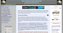 Desktop Screenshot of bestonlineforexbrokers.com